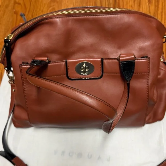 Kate Spade Brown Leather Handbag - Picture 6 of 6